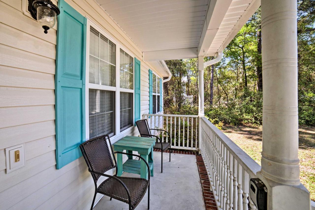 Oak Island Cottage - Walk To Beach And Intracoastal! Exteriör bild