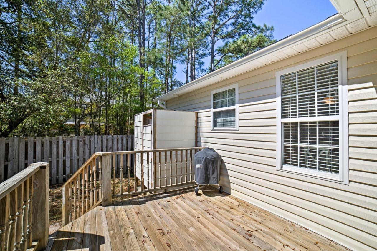 Oak Island Cottage - Walk To Beach And Intracoastal! Exteriör bild